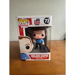 FUNKO POP VINYL THE BIG BANG THEORY SHELDON COOPER STAR TREK 73 NEW W/PROTECTOR